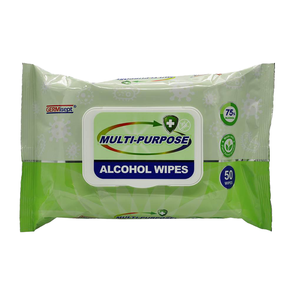 Germisept Alcohol Wipes 50pk