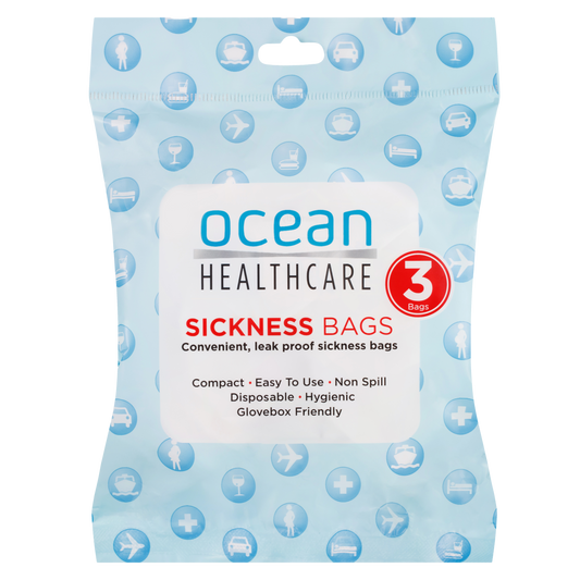 Ocean Healthcare Sickness Bags 3pk