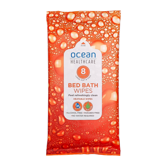 Ocean Healthcare Bed Bath Wipes 8pk