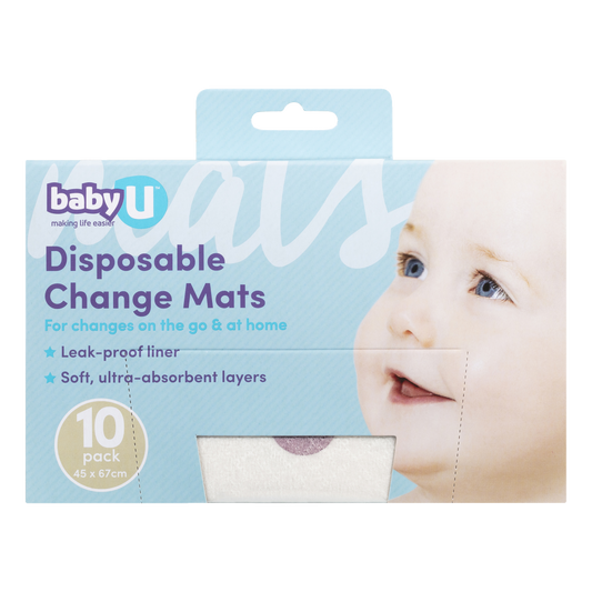 Baby U Change Mats 10pk